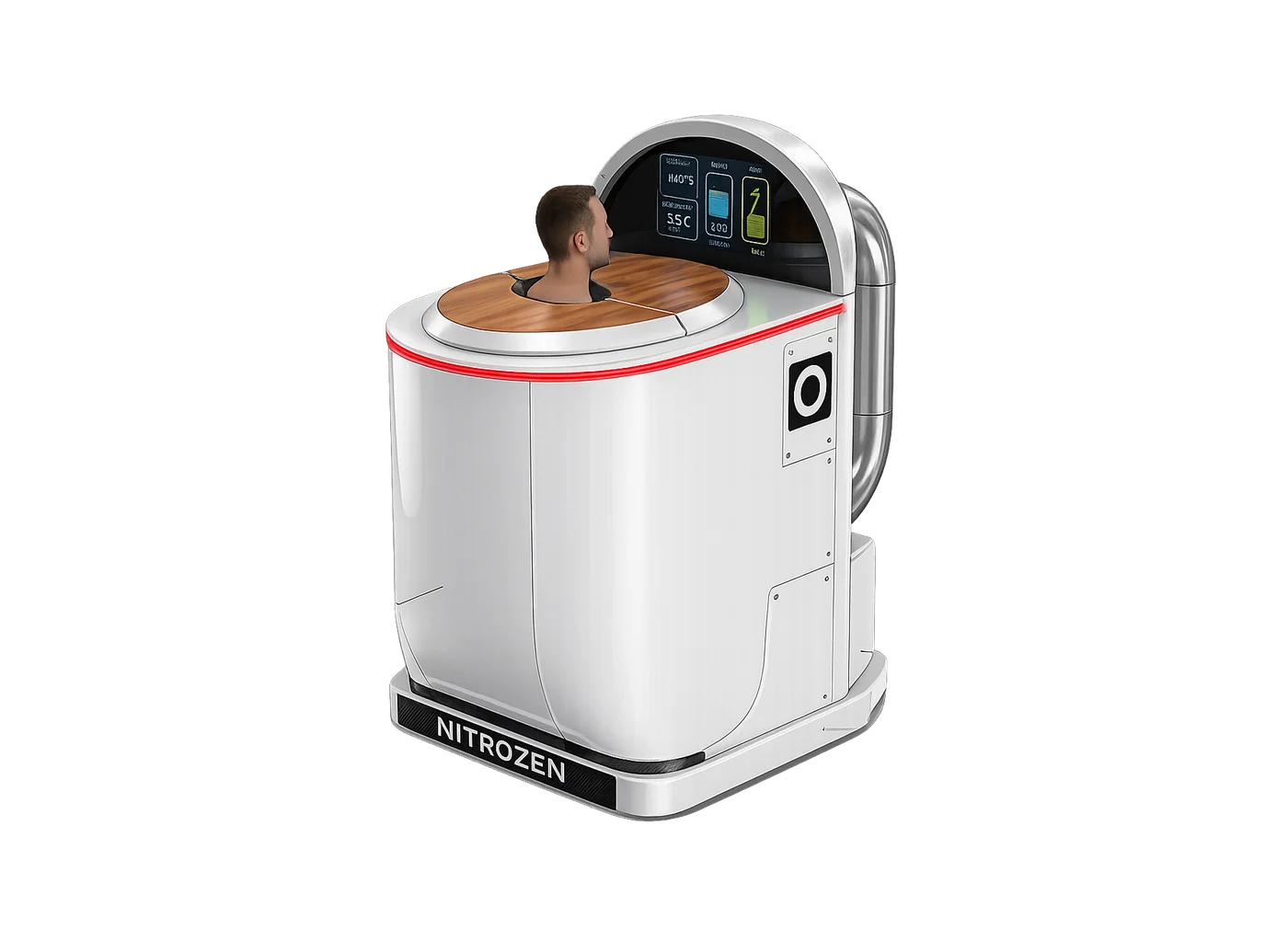 NITROZEN cryotherapy recovery system concept render